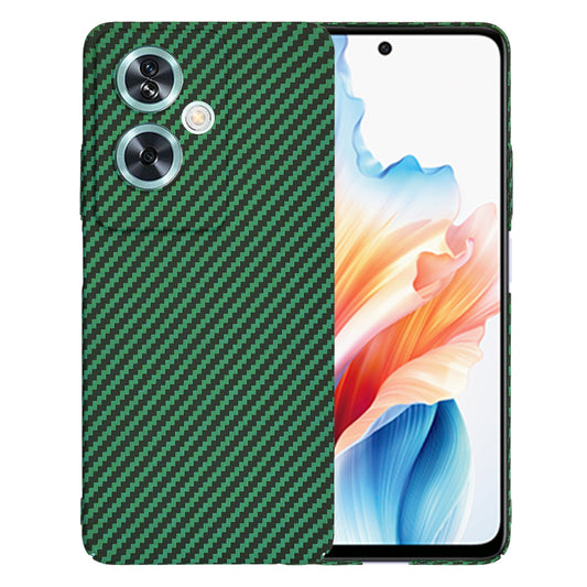 Deksel for OnePlus Nord N30 SE / Oppo A79, Techsuit, Carbonite FiberShell, Grønn