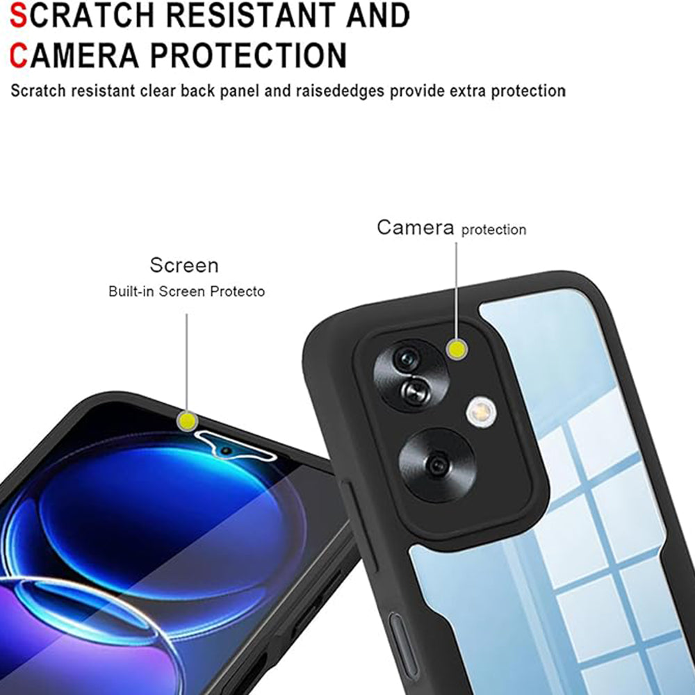 Deksel for OnePlus Nord N30 SE / Oppo A79, Techsuit, ColorVerse 360, Svart