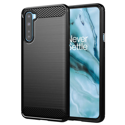 Deksel for OnePlus Nord, Techsuit, Karbon, Svart