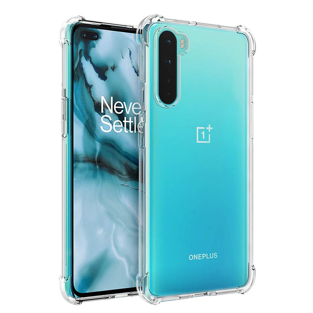Deksel for OnePlus Nord, Techsuit, Støtsikker Klar, Transparent
