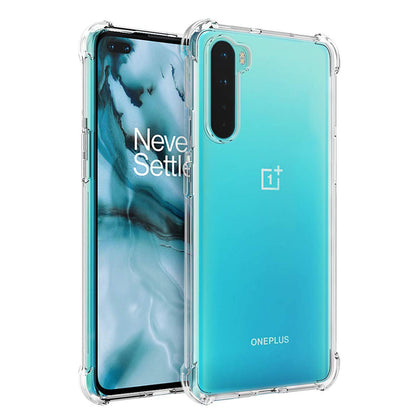 Deksel for OnePlus Nord, Techsuit, Støtsikker Klar, Transparent