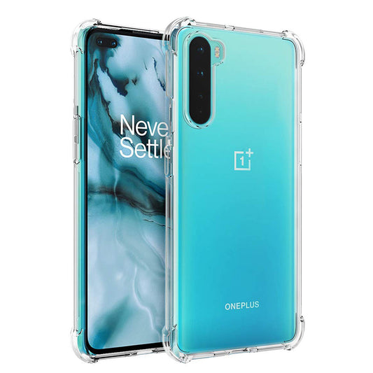 Deksel for OnePlus Nord, Techsuit, Støtsikker Klar, Transparent