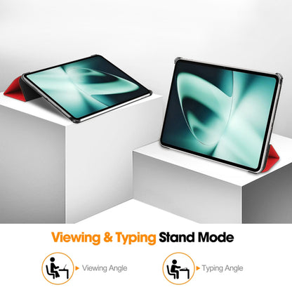 Deksel til OnePlus Pad, Techsuit, FoldPro, Rød