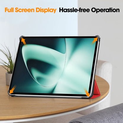 Deksel til OnePlus Pad, Techsuit, FoldPro, Rød