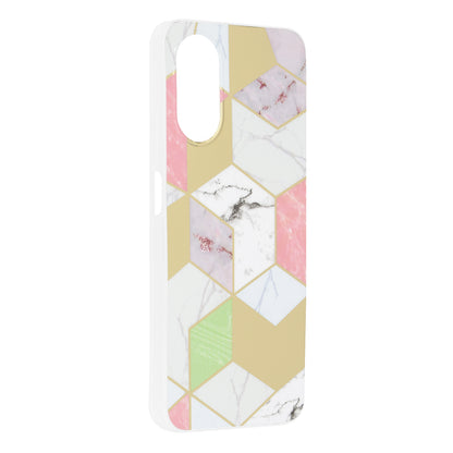 Deksel til Oppo A17, Techsuit, Marble, Lilla