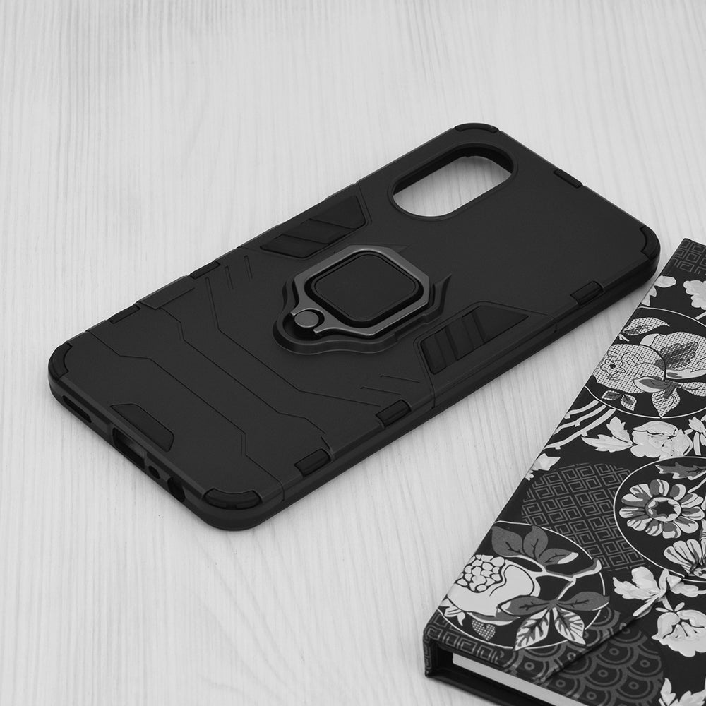 Deksel til Oppo A17, Techsuit, Shield, Svart