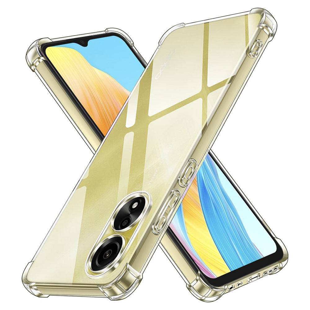 Deksel til Oppo A18 / A38, Techsuit, Støtsikker Klar, Transparent
