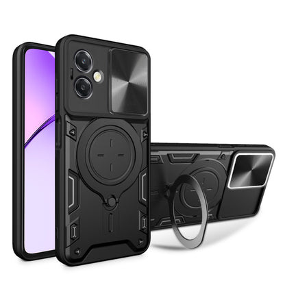 Deksel til Oppo A3 4G / A3, Techsuit, CamGuard Pro, Svart