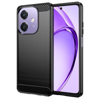 Deksel til Oppo A3 4G / A3, Techsuit, Karbon, Svart