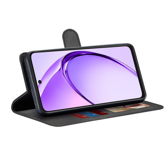 Deksel for Oppo A3 4G / A3, Techsuit, Diary Book, Svart