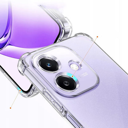 Deksel til Oppo A3 4G, Techsuit, Støtsikker Klar, Transparent
