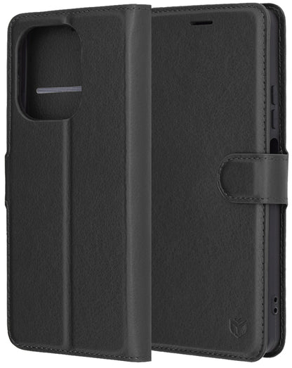 Deksel for Oppo A5 Pro 4G / A5 Pro, Techsuit, Leather Folio, Svart
