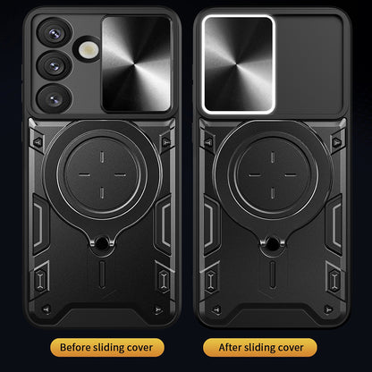 Deksel for Oppo A5 4G / A5 5G, Techsuit, CamGuard Pro, Lilla