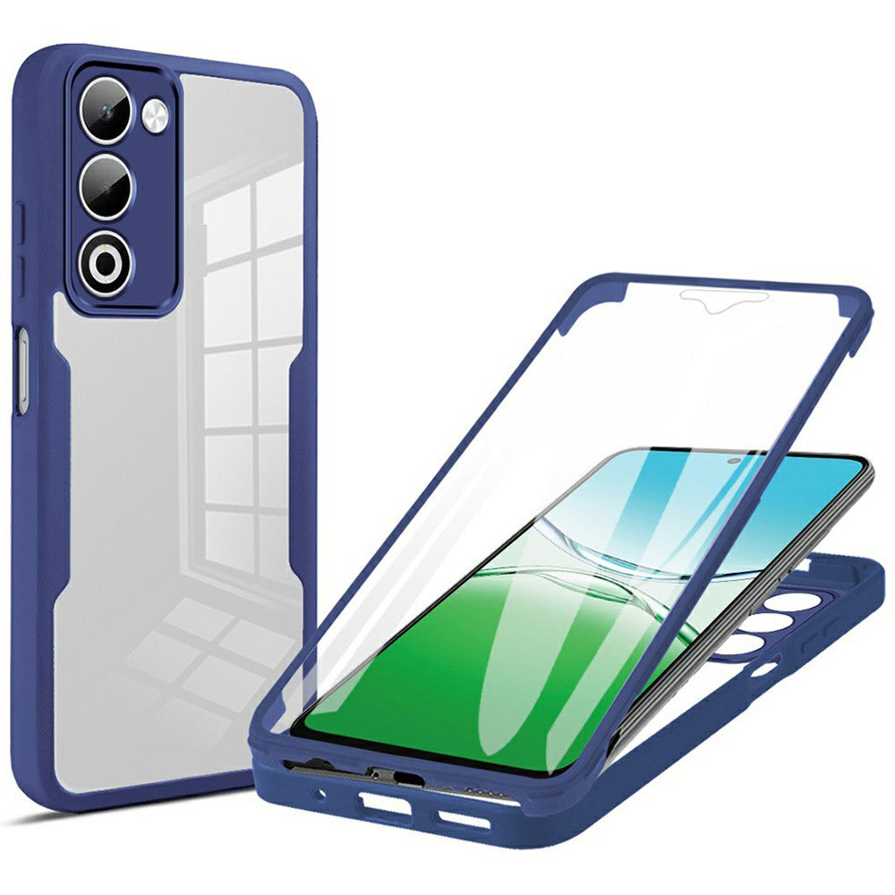 Deksel for Oppo A5 4G / A5 5G, Techsuit, ColorVerse 360, Blå