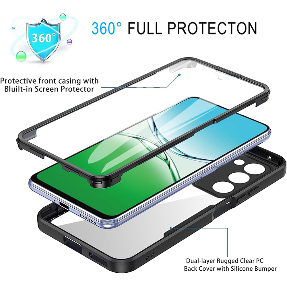 Deksel for Oppo A5 4G / A5 5G, Techsuit, ColorVerse 360, Blå