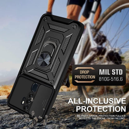 Deksel til Oppo A5 4G, Techsuit, CamShield, Svart