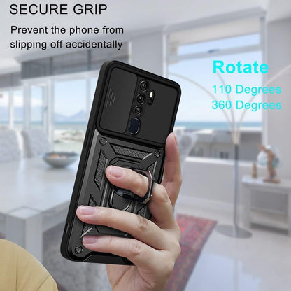 Deksel til Oppo A5 4G, Techsuit, CamShield, Svart