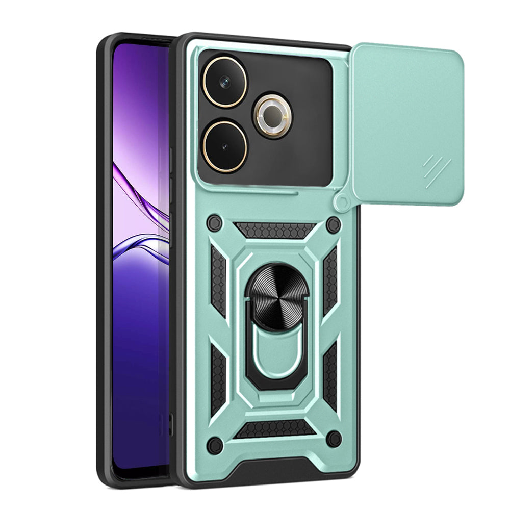 Deksel til Oppo A5 Pro 4G / A5 Pro, Techsuit, CamShield, Grønn