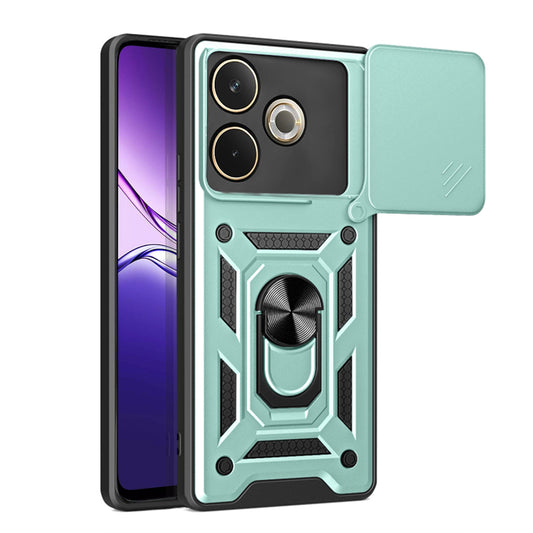 Deksel til Oppo A5 Pro 4G / A5 Pro, Techsuit, CamShield, Grønn
