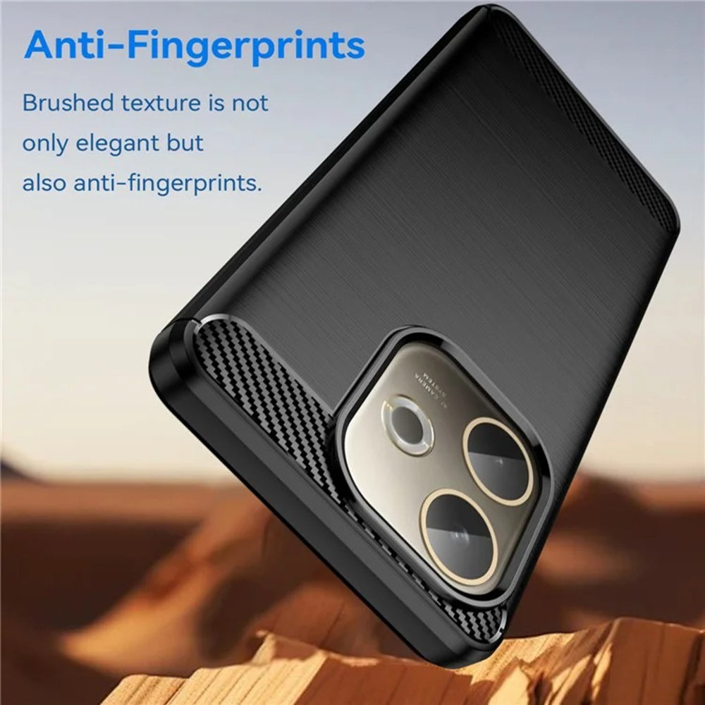 Deksel til Oppo A5 Pro 4G / A5 Pro, Techsuit, Karbon, Svart