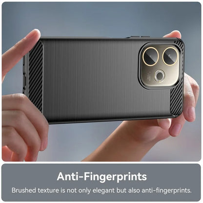 Deksel til Oppo A5 Pro 4G / A5 Pro, Techsuit, Karbon, Svart