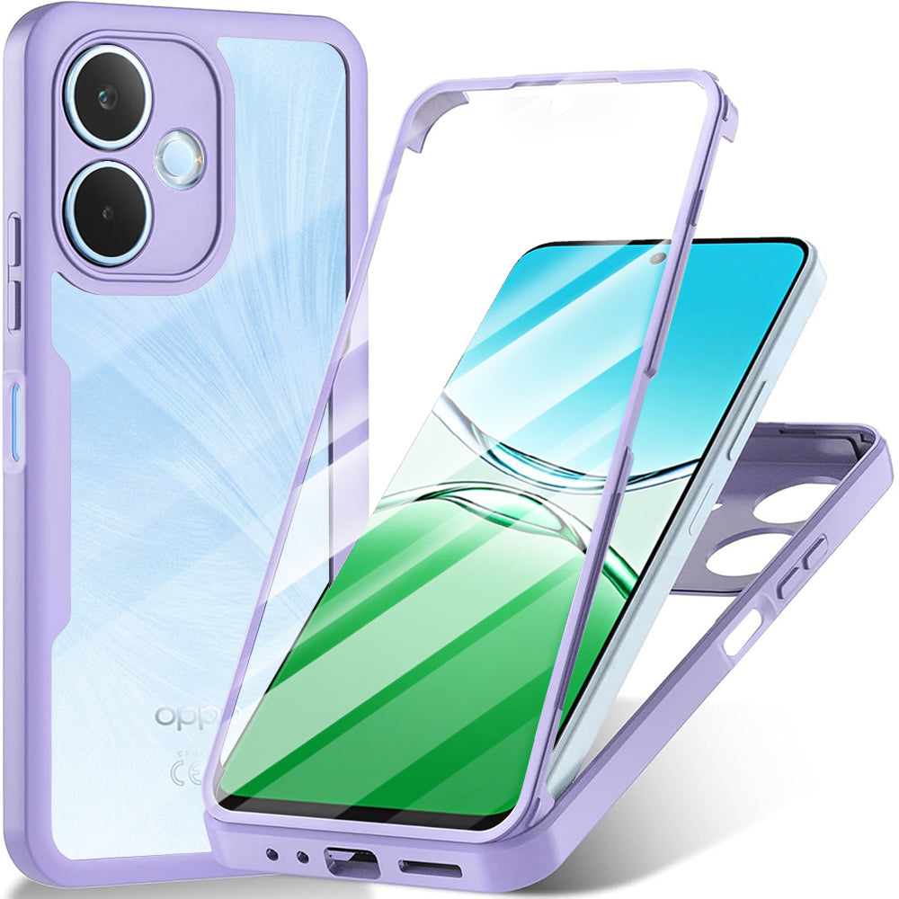 Deksel for Oppo A5 Pro 4G / A5 Pro, Techsuit, ColorVerse 360, Lilla