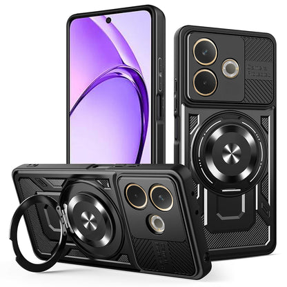Deksel til Oppo A5 Pro 4G / A5 Pro, Techsuit, RuggedCam, Svart