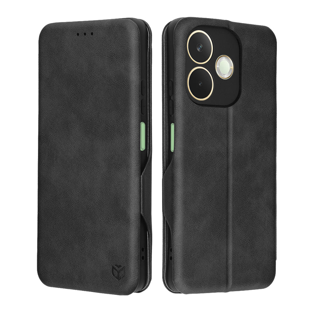 Deksel for Oppo A5 Pro 4G / A5 Pro, Techsuit, Safe Wallet Plus, Svart
