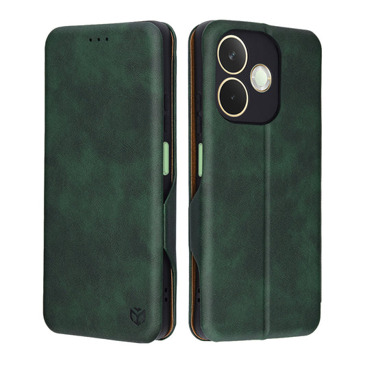 Deksel til Oppo A5 Pro 4G / A5 Pro, Techsuit, Safe Wallet Plus, Grønn