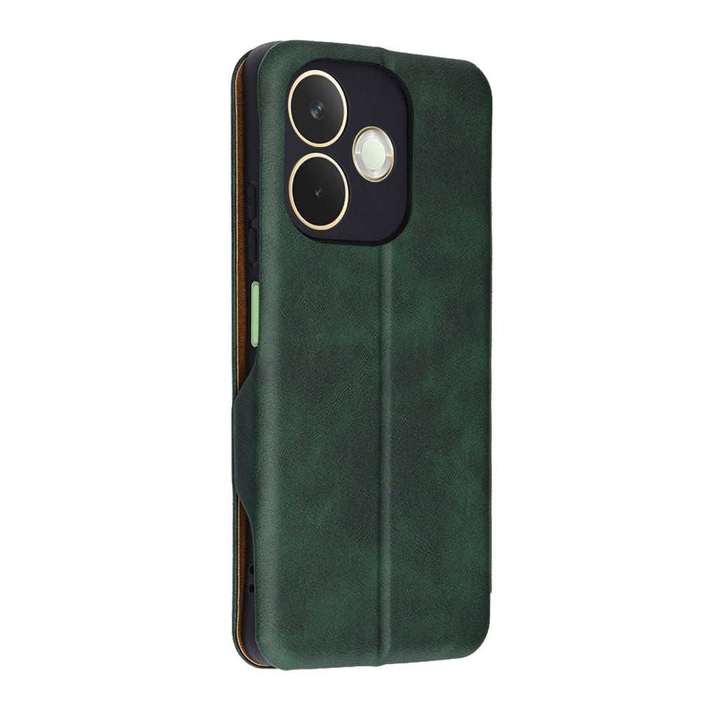 Deksel til Oppo A5 Pro 4G / A5 Pro, Techsuit, Safe Wallet Plus, Grønn