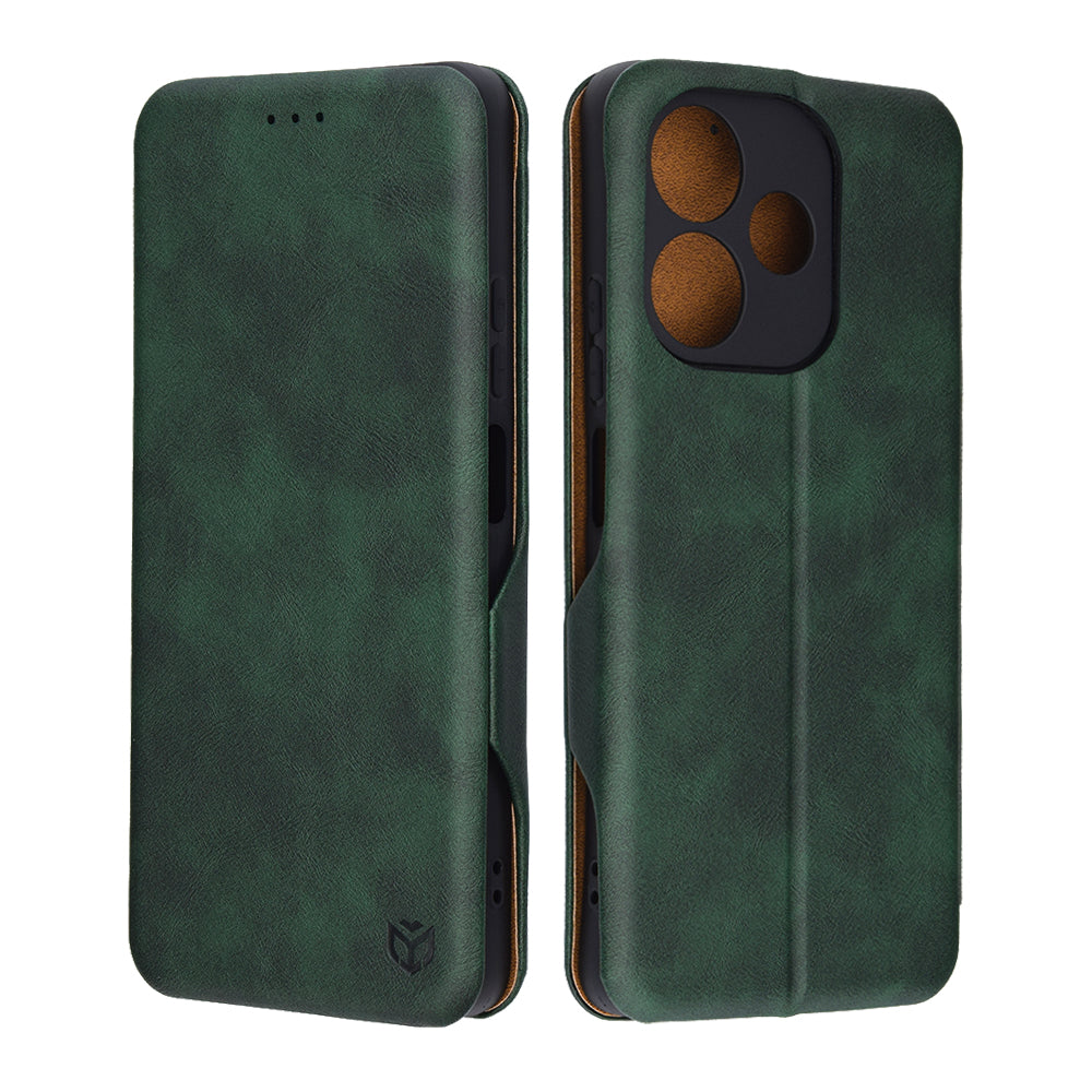 Deksel til Oppo A5 Pro 4G / A5 Pro, Techsuit, Safe Wallet Plus, Grønn