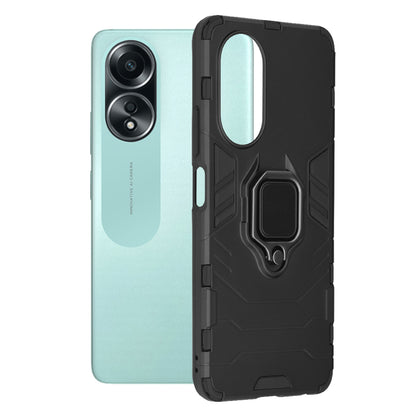 Deksel til Oppo A58 4G, Techsuit, Shield, Svart