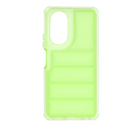 Deksel til Oppo A58 4G, Techsuit, Wave Shield, Grønn