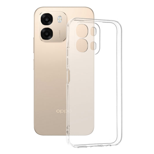 Deksel for Oppo A6 4G, Techsuit, Klar, Gjennomsiktig