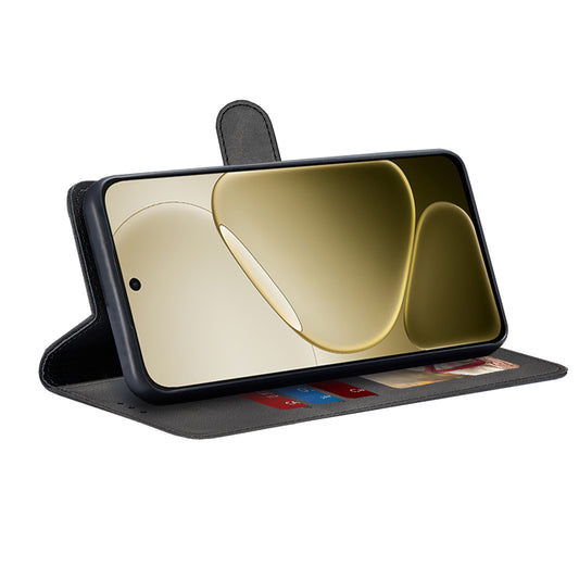 Deksel for Oppo A6 4G, Techsuit, Diary Book, Svart