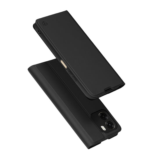 Deksel for Oppo A6 4G, Techsuit, Magskin Book, Svart