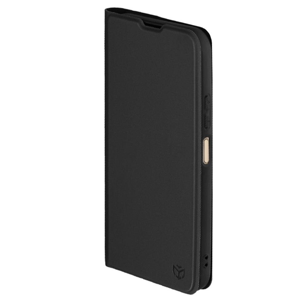 Deksel for Oppo A6 4G, Techsuit, Magskin Book, Svart