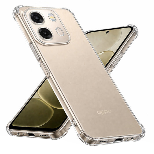 Deksel for Oppo A6 4G, Techsuit, Shockproof Clear, Gjennomsiktig