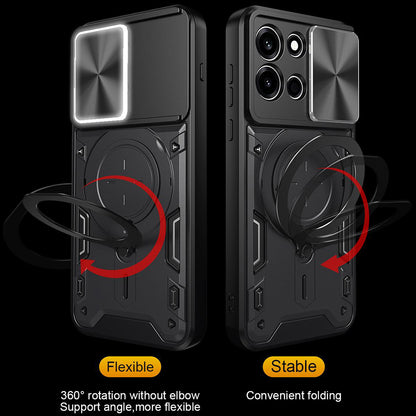 Deksel for Oppo A6 Pro 5G / A6 Pro 4G, Techsuit, CamGuard Pro, Lilla