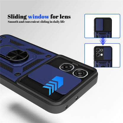 Deksel for Oppo A6 Pro 5G / A6 Pro 4G, Techsuit, CamShield, Svart