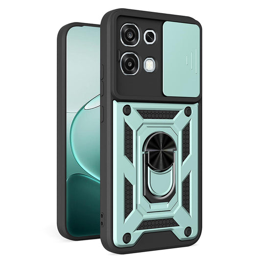 Deksel til Oppo A6 Pro 5G / A6 Pro 4G, Techsuit, CamShield, Grønn