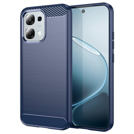 Deksel til Oppo A6 Pro 5G / A6 Pro 4G, Techsuit, Karbon, Blå