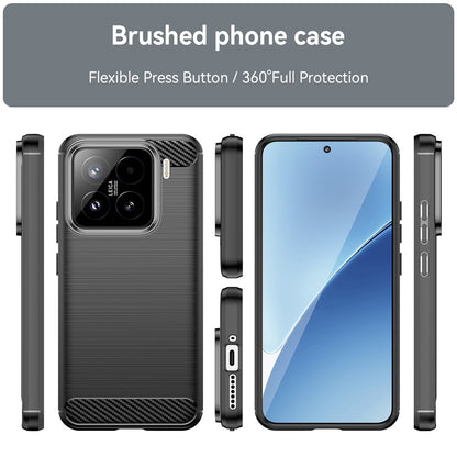 Deksel for Oppo A6 Pro 5G / A6 Pro 4G, Techsuit, Karbon, Svart