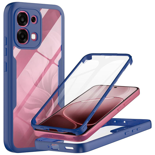 Deksel for Oppo A6 Pro 5G / A6 Pro 4G, Techsuit, ColorVerse 360, Blå