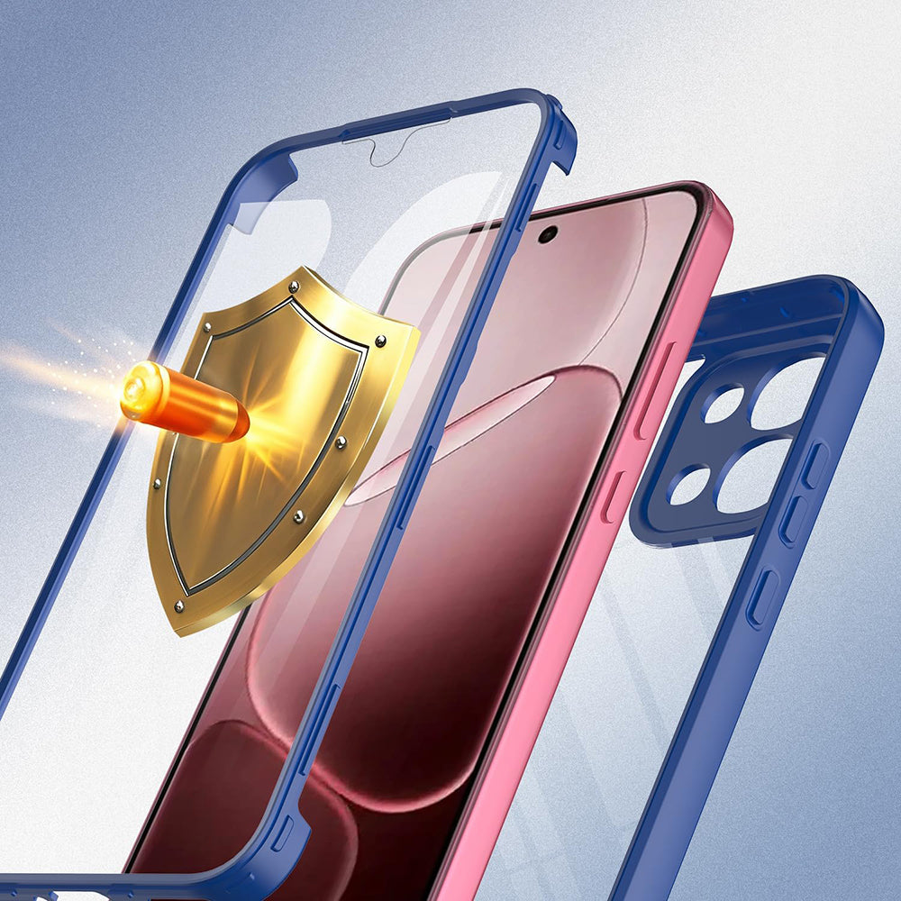 Deksel for Oppo A6 Pro 5G / A6 Pro 4G, Techsuit, ColorVerse 360, Blå