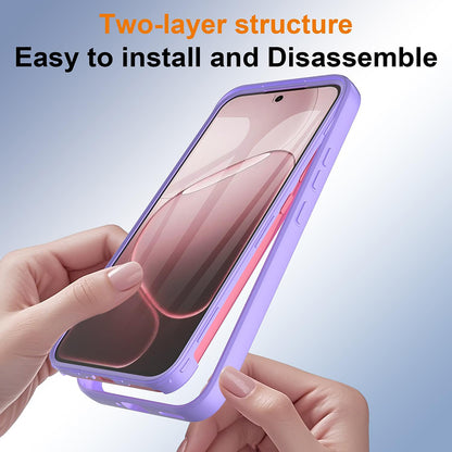 Deksel for Oppo A6 Pro 5G / A6 Pro 4G, Techsuit, ColorVerse 360, Lilla