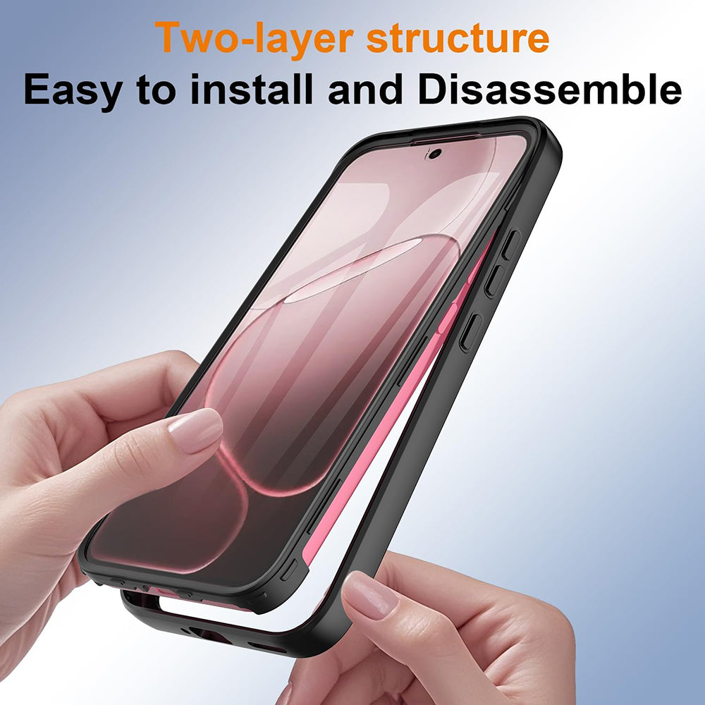 Deksel for Oppo A6 Pro 5G / A6 Pro 4G, Techsuit, ColorVerse 360, Svart