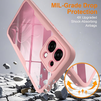 Deksel for Oppo A6 Pro 5G / A6 Pro 4G, Techsuit, ColorVerse 360, Rosa