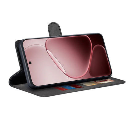 Deksel for Oppo A6 Pro 5G / A6 Pro 4G, Techsuit, Diary Book, Svart