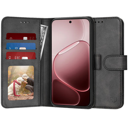 Deksel for Oppo A6 Pro 5G / A6 Pro 4G, Techsuit, Diary Book, Svart